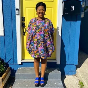 NWOT XL Magical Mushroom Dress Nooworks